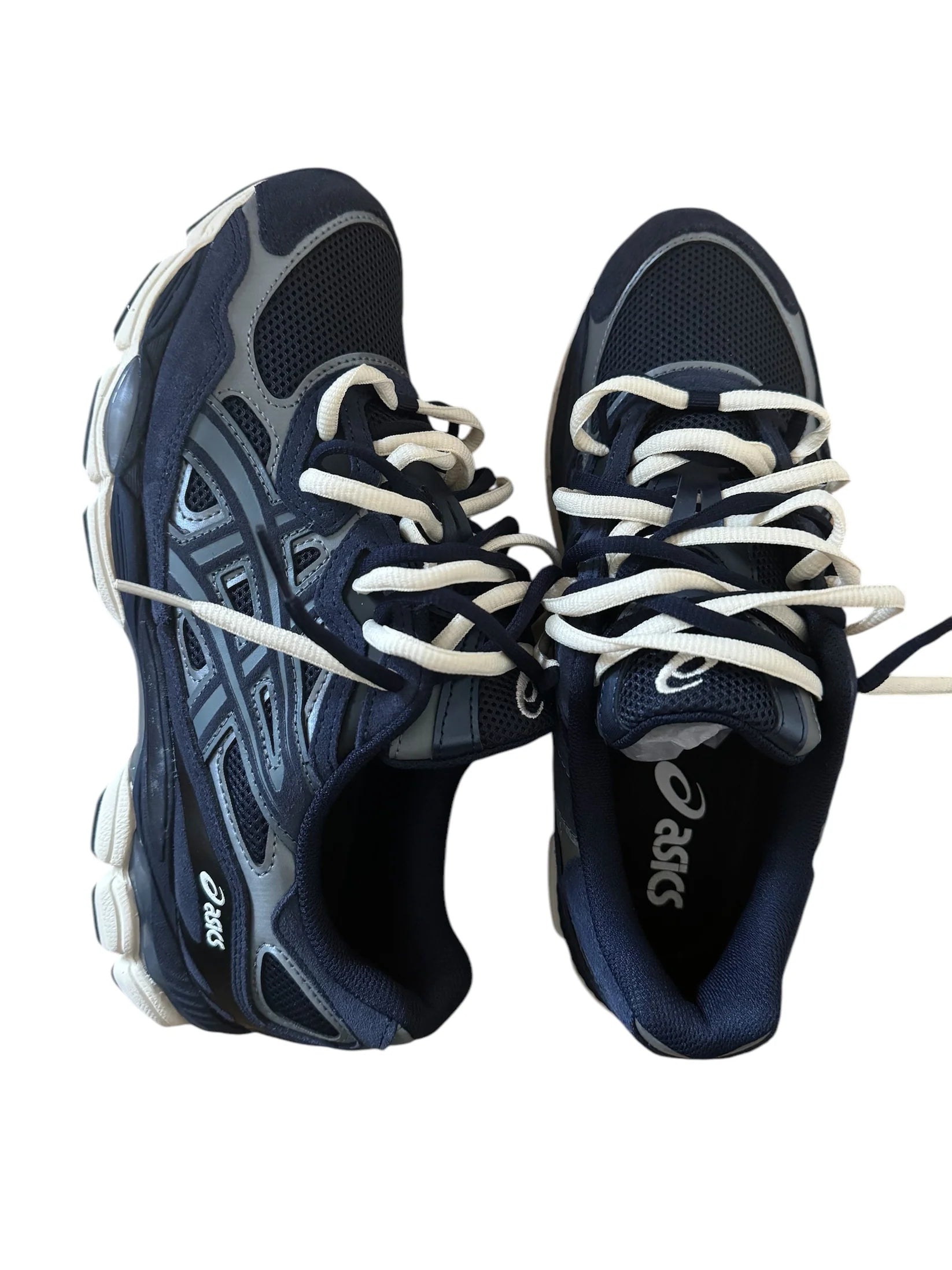 ASICS GEL NYC DARK BLUE DOPPIO LACCIO