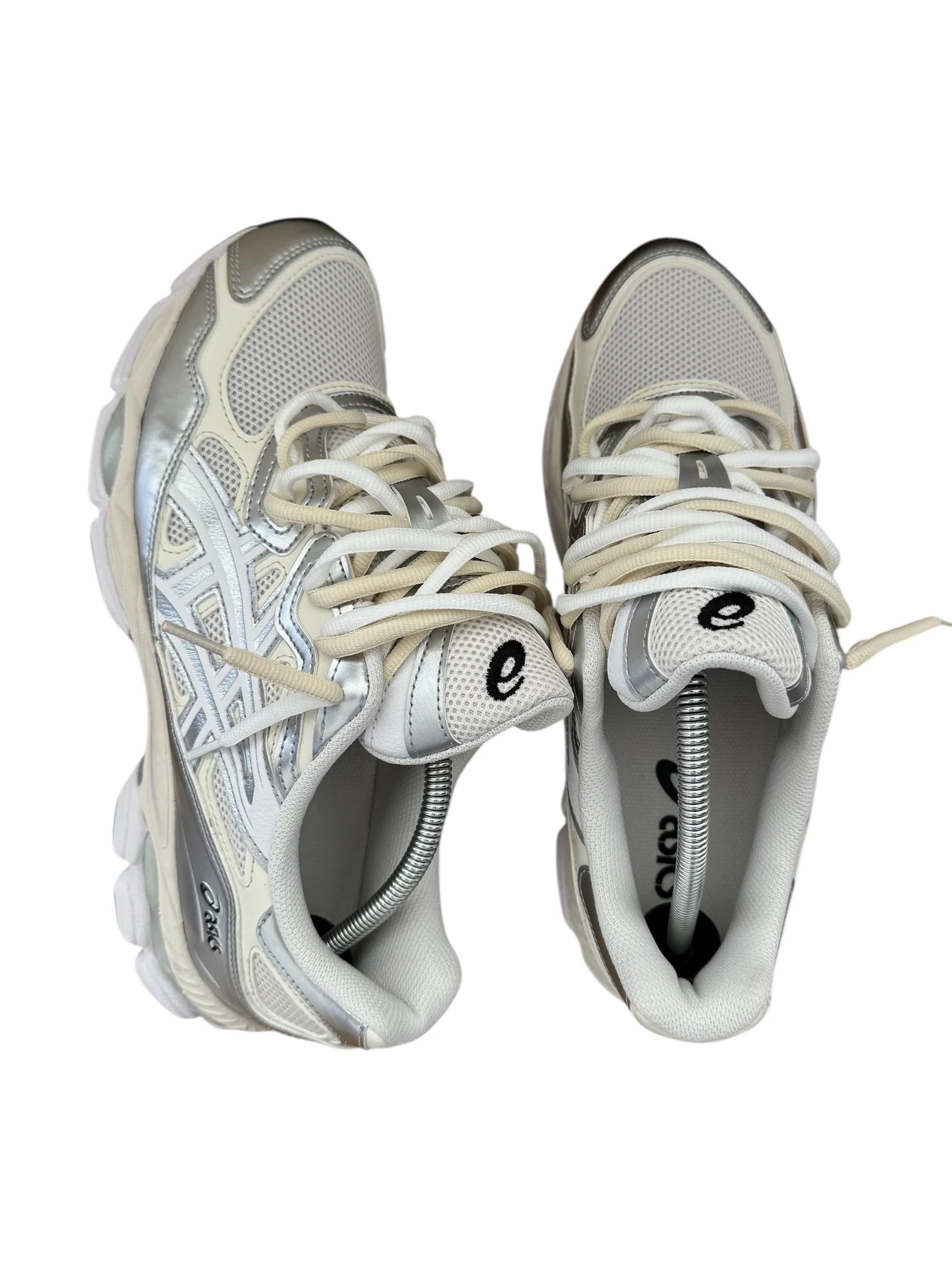 ASICS GEL NYC PURE SILVER DOPPIO LACCIO